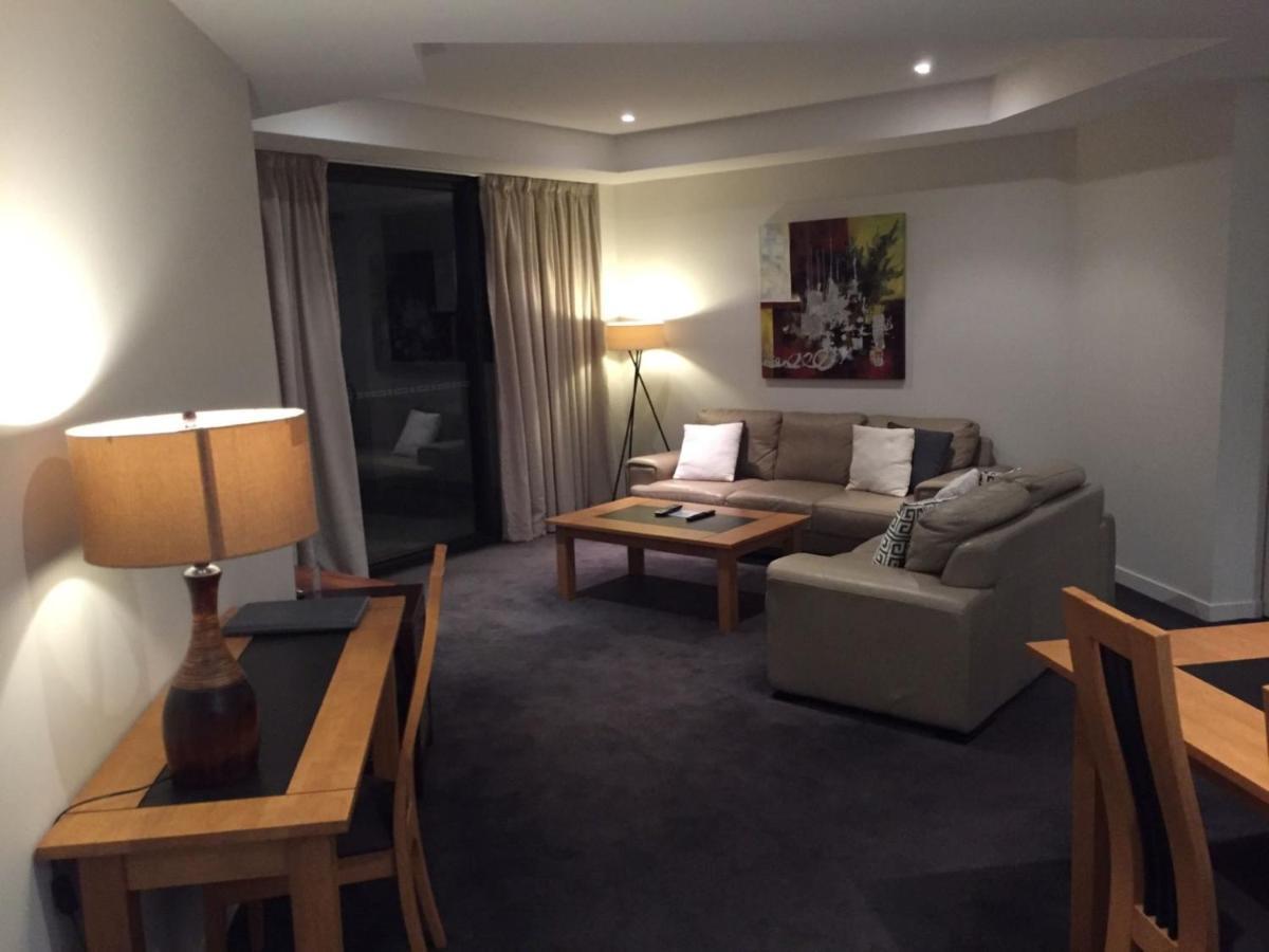 Grand Mercure Allegra Hervey Bay Eksteriør bilde Living room of a two-bedroom apartment